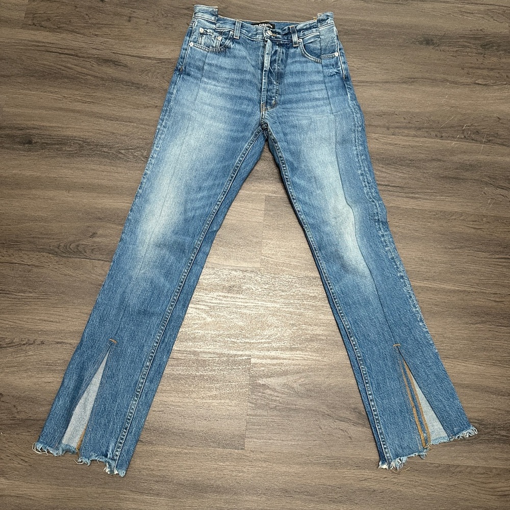 EB Denim split hem jeans - Picture 2 of 13